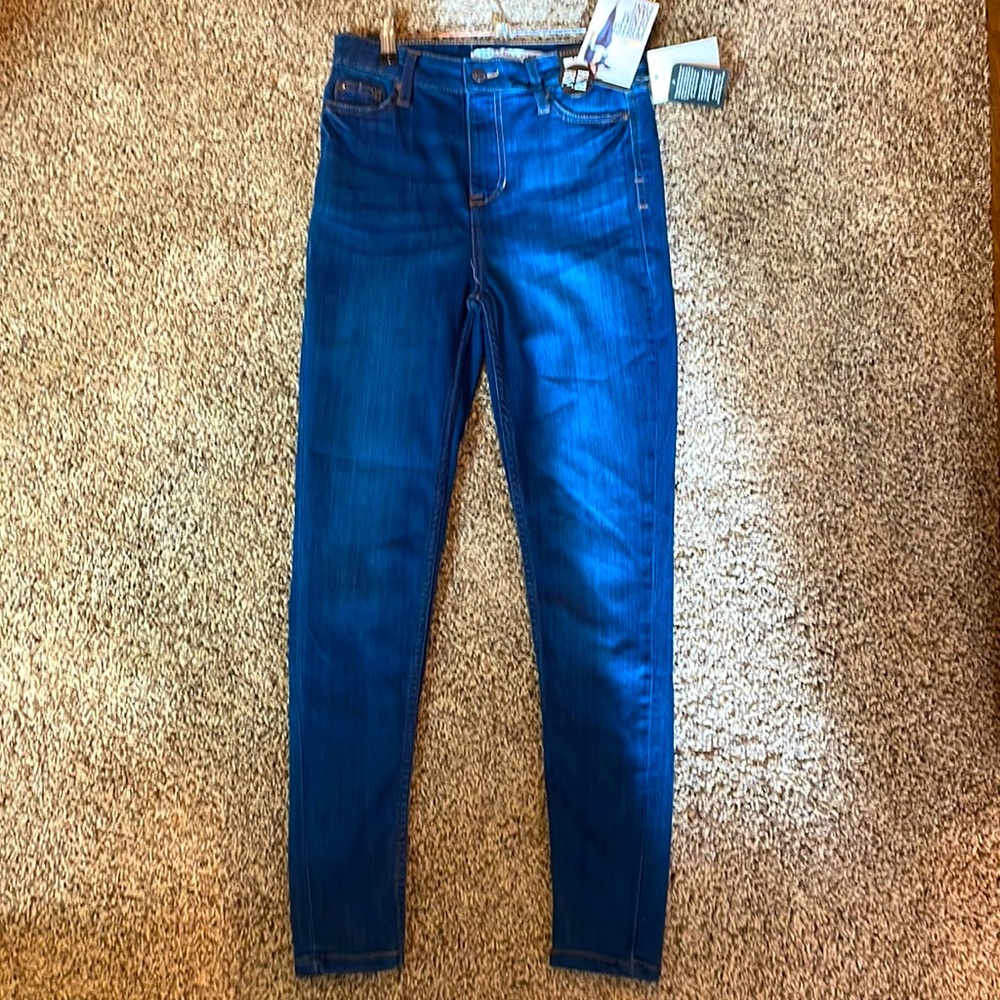 Celebrity pink high rise skinny jean